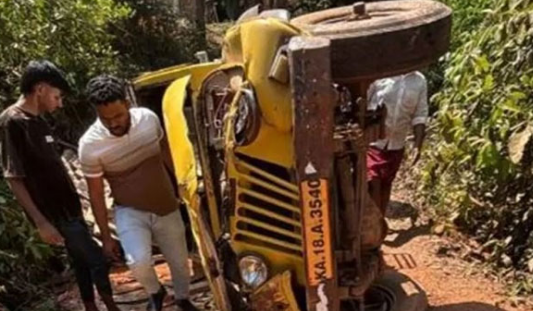 ಉಪ್ಪಿನಂಗಡಿ : ಪಿಕಪ್ ಪಲ್ಟಿಯಾಗಿ ಚಾಲಕ ಸಾವು