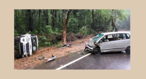 ಬೆಳ್ತಂಗಡಿ: ಎರಡು ಕಾರುಗಳು ಮುಖಾಮುಖಿ ಢಿಕ್ಕಿ- 6 ಮಂದಿಗೆ ಗಾಯ